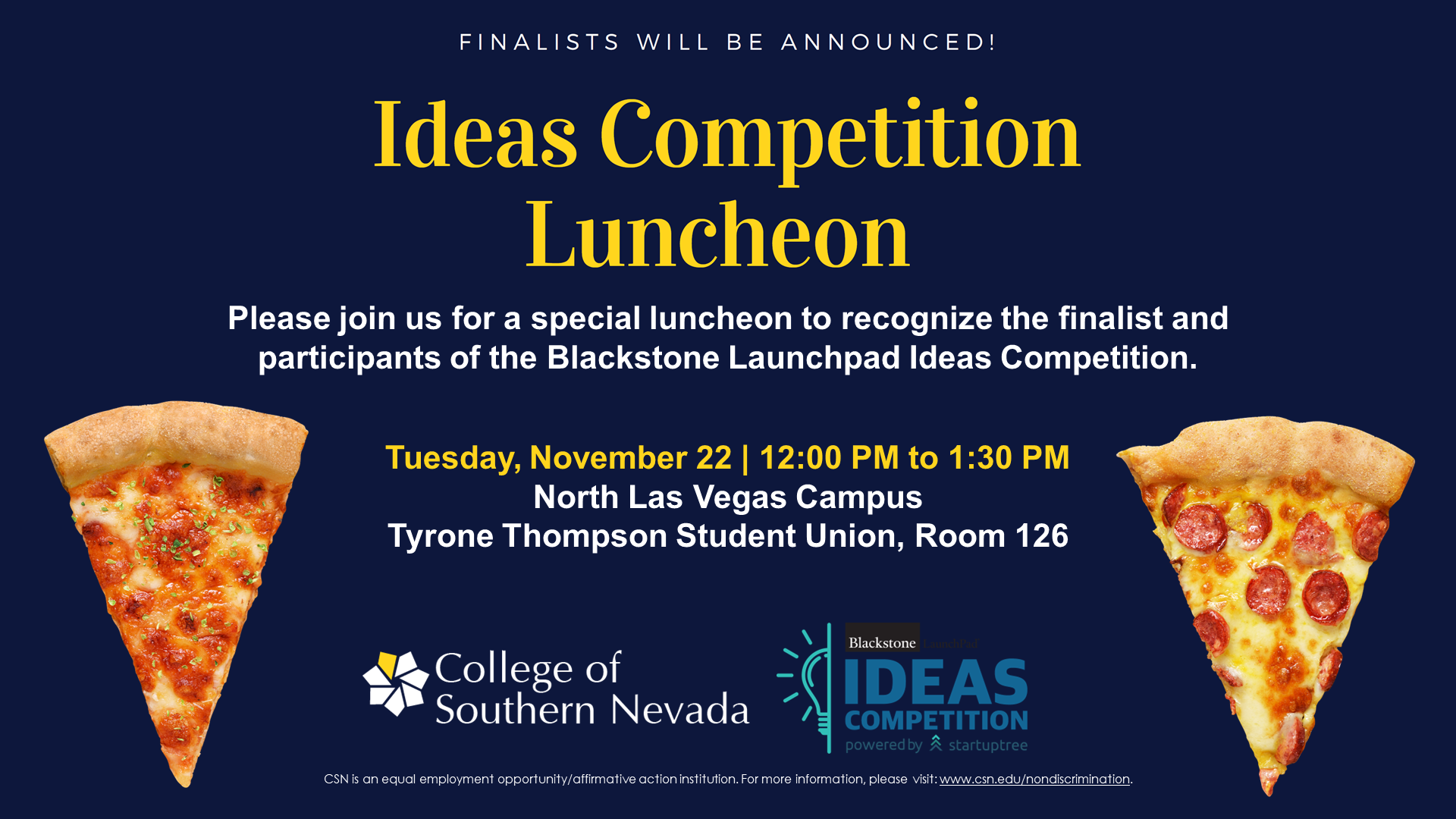Blackstone Ideas Competition Luncheon