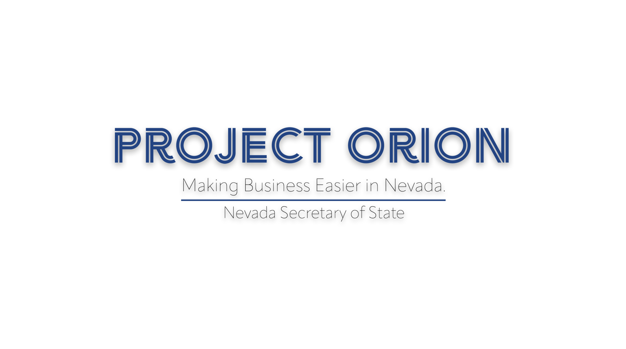Nevada Secretary of State Francisco Aguilar launches “Project Orion,” Nevada’s business licensing portal overhaul